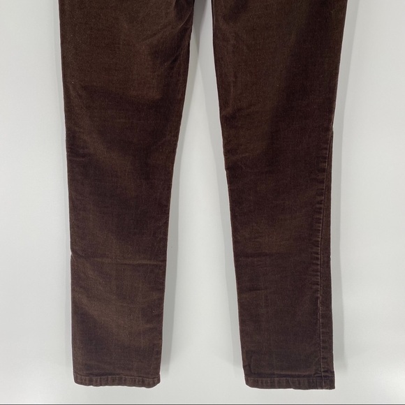 J. Crew Brown Corduroy Matchstick Pants Size 27 - Picture 8 of 8